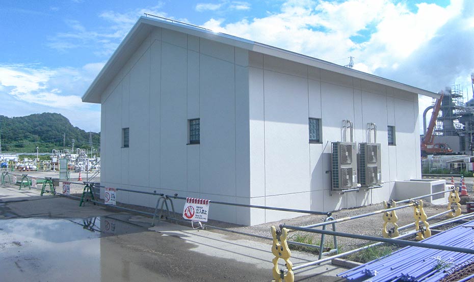 山川発電所電気室新築工事管理業務