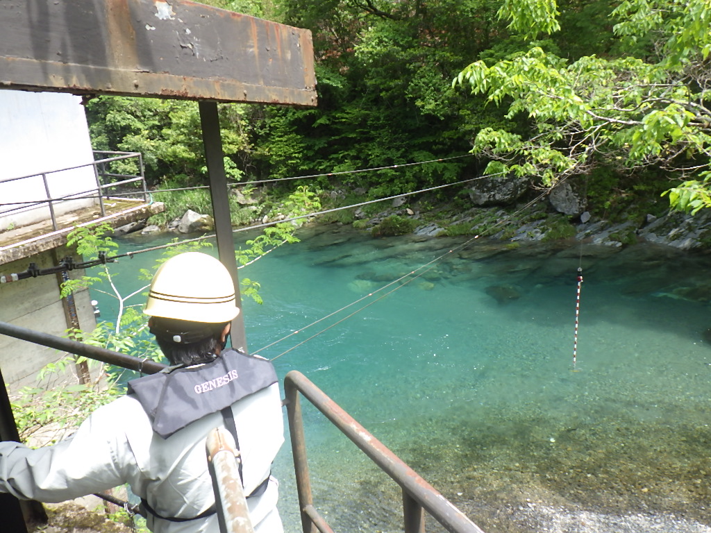 河川流量調査