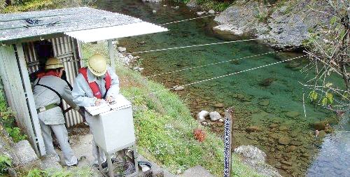 キャリア設備による流速測定